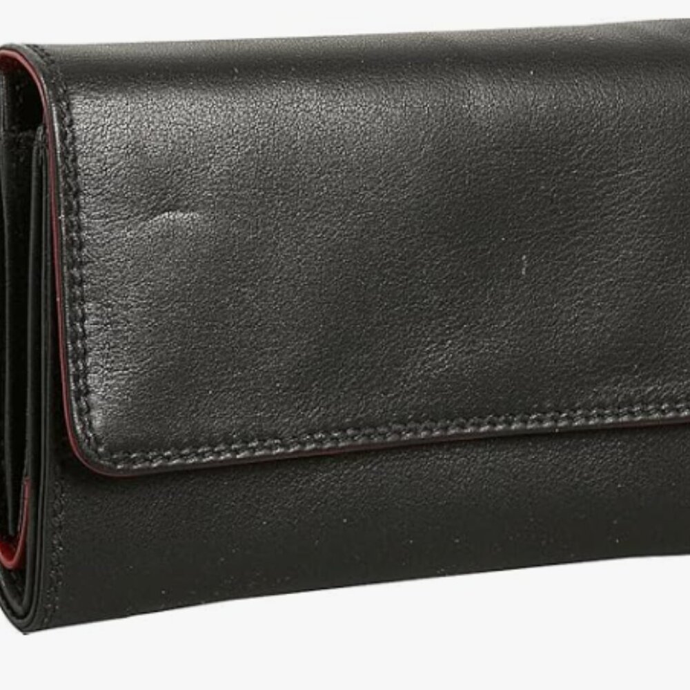 Derek Alexander - Leather Ladies Medium Cardex - Black/Brandy